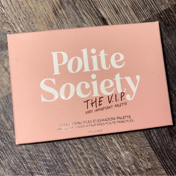 NWT Polite Society Eyeshadow Palette The VIP (Very Important Palette) NEW - Picture 5 of 10